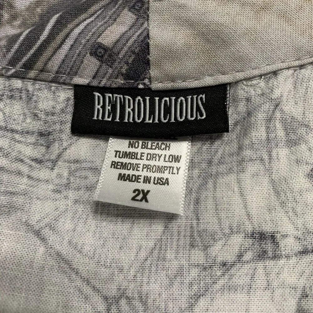 Retrolicious Dress Size 2X Retro Pinup Style - Picture 7 of 10